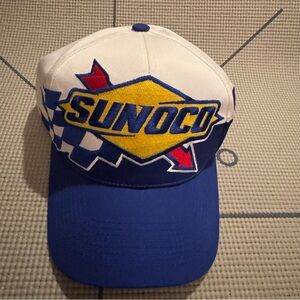 New Vintage Sunoco Oil Logo H3 Sport Gear SnapBack Hat Cap Embroidered Logo